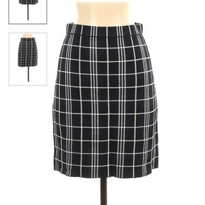 Stretchy pencil skirt - plaid - Theory